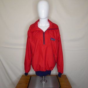 Patagonia Men's Half Zip Lined Wind/Rain Pullover XL